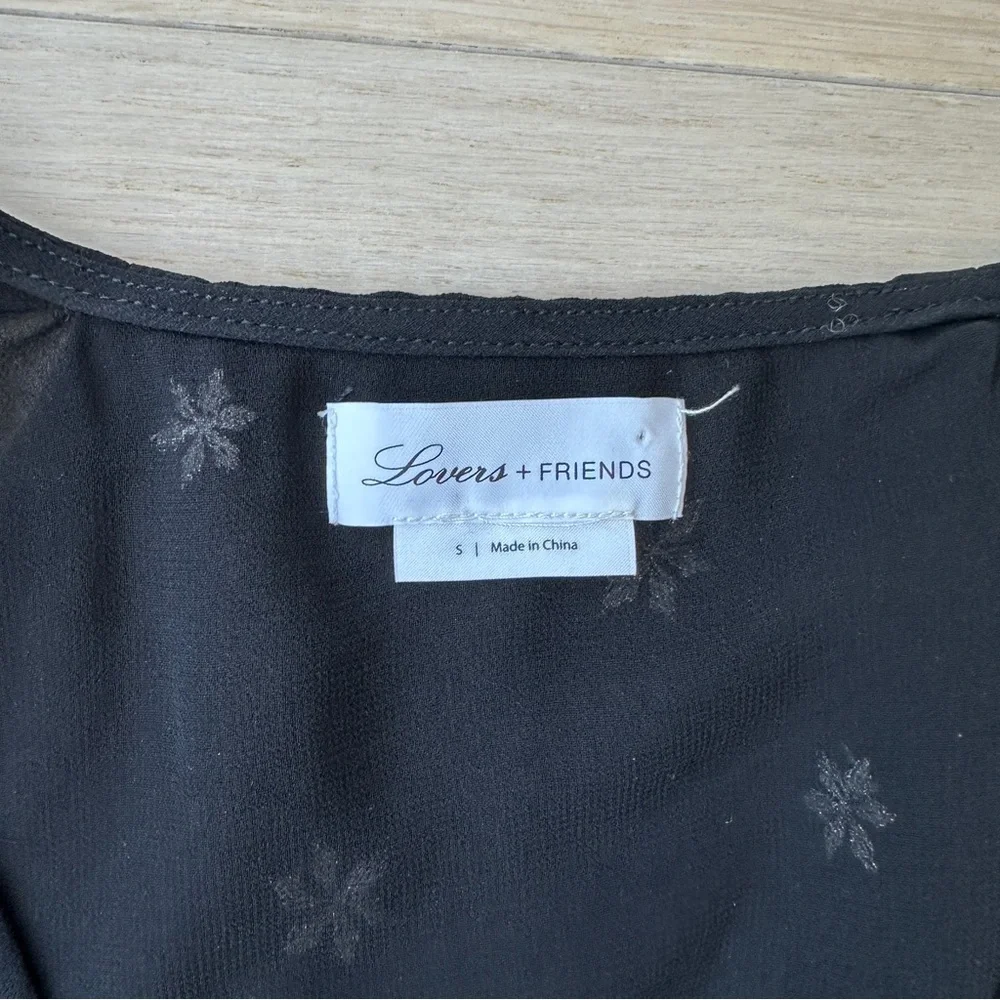 Lovers + Friends black and gold bodysuit - Picture 2 of 3